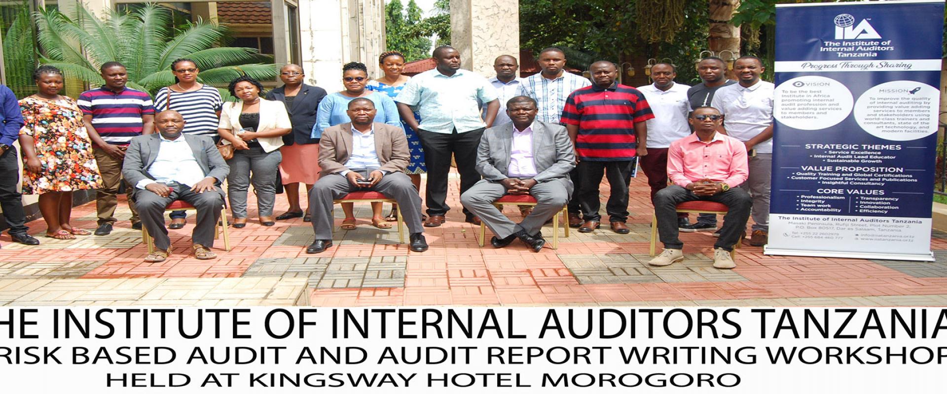 The Institute Of Internal Auditors Tanzania Progress through sharing